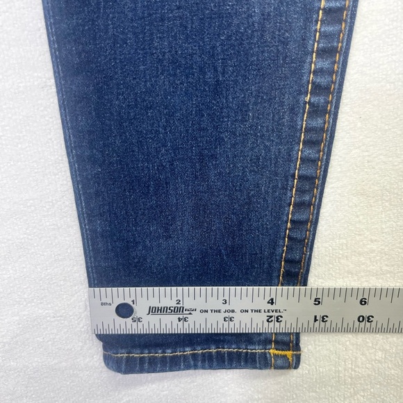 True Religion Casey Stadium Skinny Jeans Womens 27 Waist Stretch Cute 1720 - Picture 9 of 12